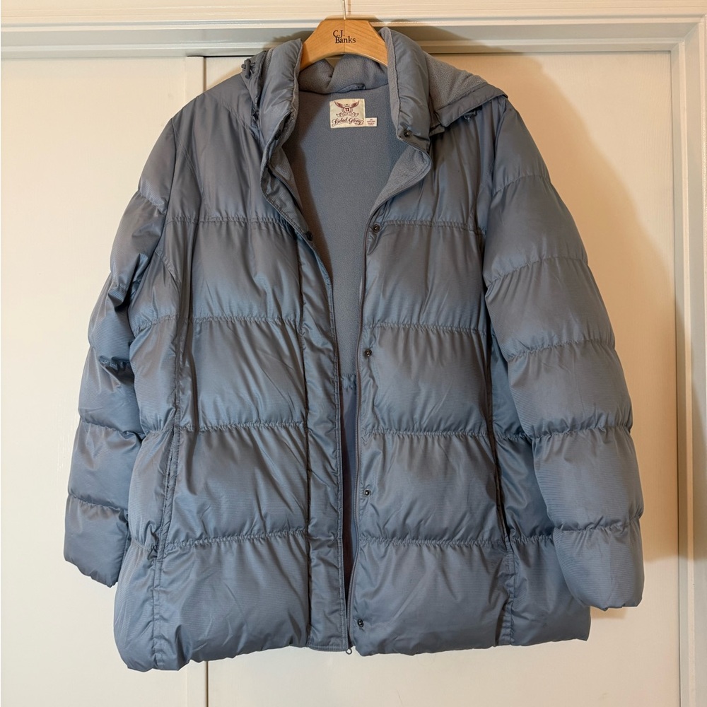 Faded Glory Gray Puffer Jacket